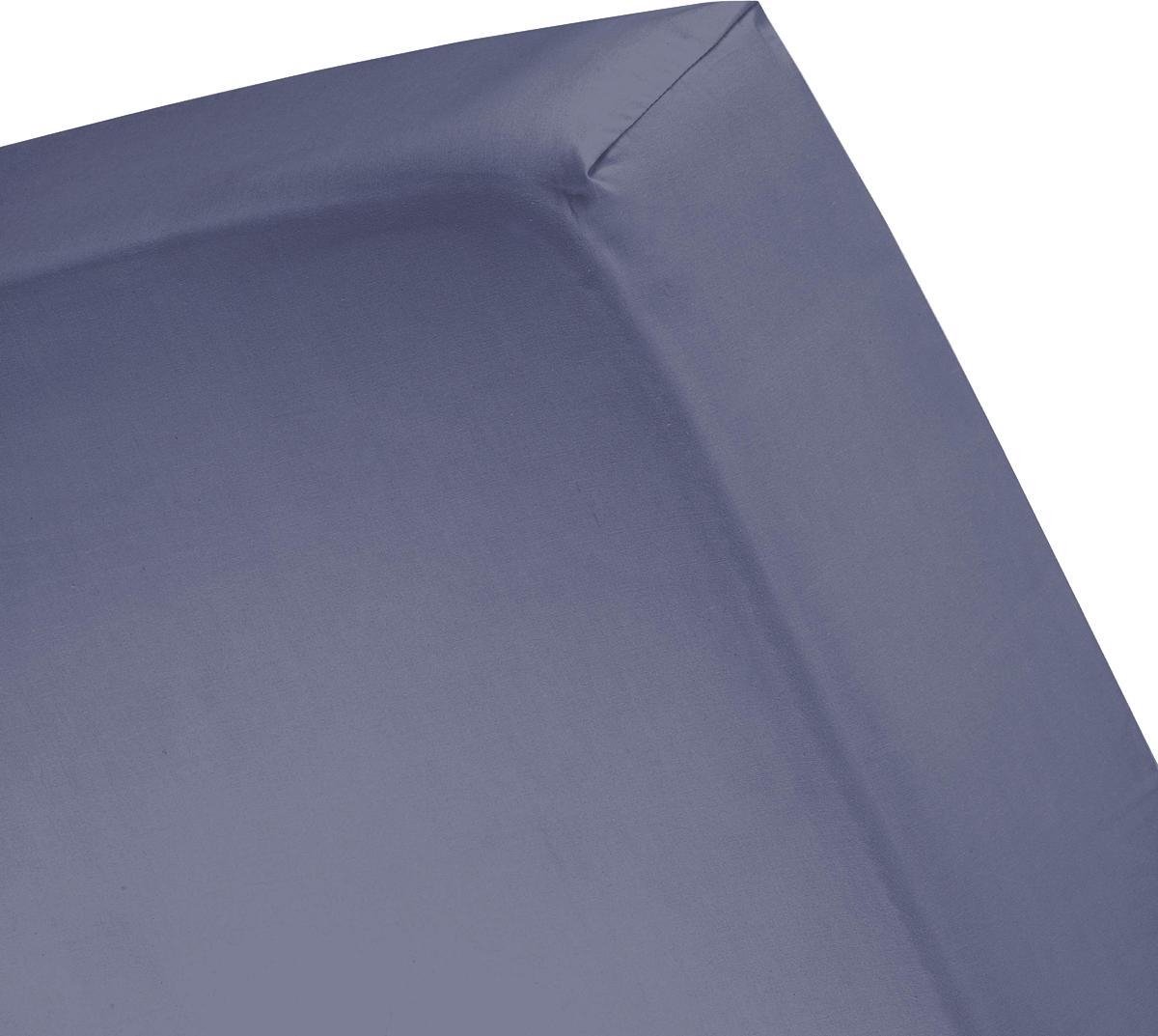 Cinderella Weekend - Hoeslaken tot 25 cm matrashoogte - Katoen - 90x220 cm - Donkerblauw