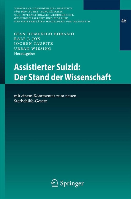 Social Science and Law (German Language) - Assistierter Suiz ... - cover