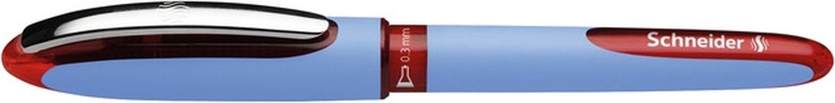 Schneider Roller One Hybrid N, 0,3 mm lijndikte, rood 10 stuks