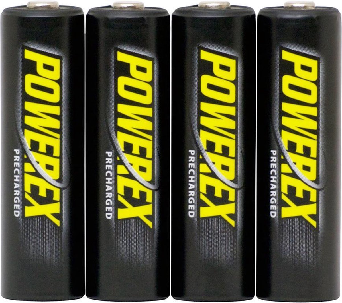 Powerex Precharged AA 2600mAh Oplaadbare Batterijen - 4 Stuks