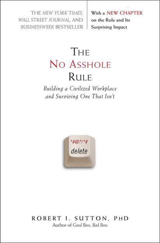 The No Asshole Rule - cover