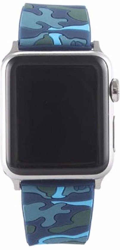 bracelet watchbands-shop.nl - Apple Watch Series 1/2/3/4 (38 & 40mm) - Bleu