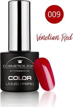 Cosmetics Zone UV/LED Hybrid Gel Nagellak 7ml. Venetian Red 009