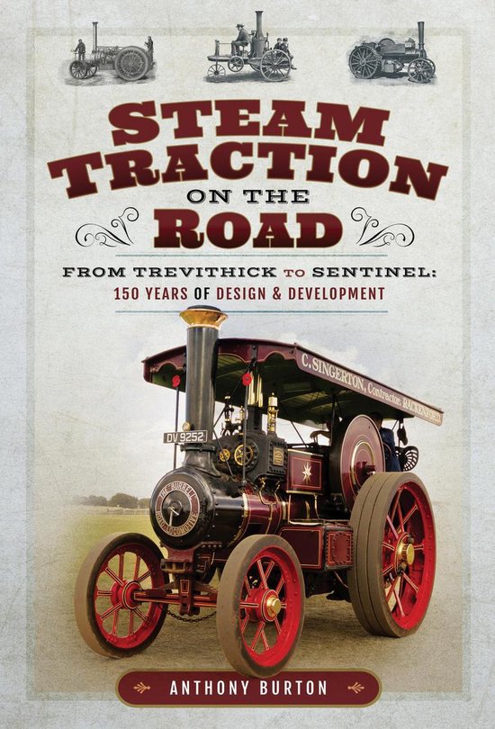 Steam Traction on the Road - cover