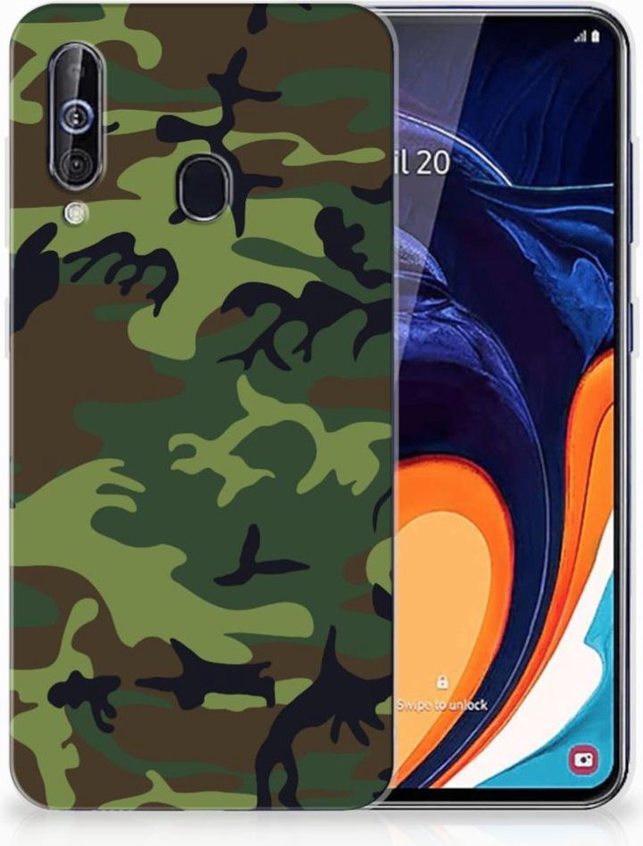 Samsung Galaxy A60 TPU bumper Army Dark