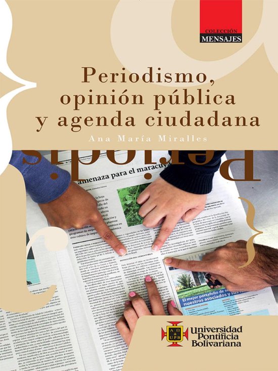Periodismo, opinión pública y agenda ciudadana - cover