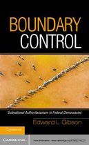 Cambridge Studies in Comparative Politics -  Boundary Control