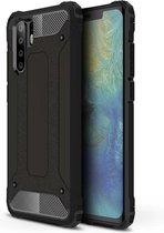 Armor Hybrid Back Cover - Huawei P30 Pro Hoesje - Zwart