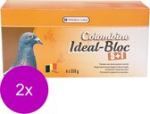 Colombine Ideal-Bloc Fabry Kleikoek A 6 - Duivensupplement - 2 x 6x550 g Tray 5+1