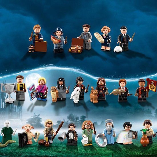 heerser handicap Prik LEGO Minifiguren Harry Potter Edition - 71022 - Doos met 60 minifiguurtjes.  | bol.com
