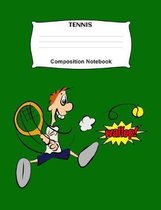 Tennis - Composition Notebook