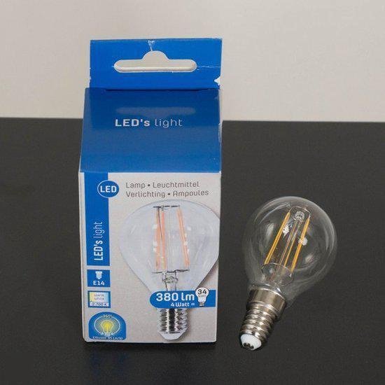 E14 LED Filament lamp 4 Watt (vervangt 30-40W) bol.com