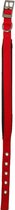 Nylon halsband rood dubbel 20mm breed en 35 cm lang