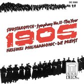 Shostakovich: Symphony no 11 "1905" / DePriest, Helsinki PO