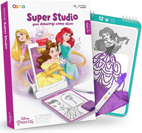 Osmo Disney Super Studio - Princess (Uitbreidingsspel) – Educatief speelgoed voor iPad