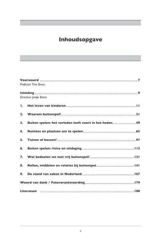 Fontys Reeks Educatief 12 - Laat ze buiten spelen