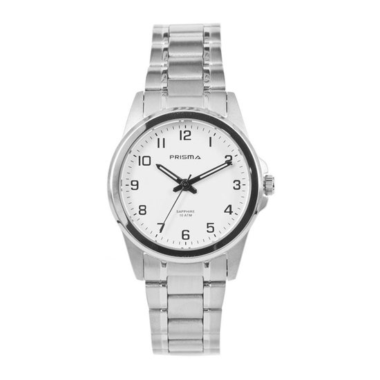 Prisma Silver Sapphire Dames horloge P1540