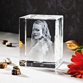 3D Foto in hoogwaardig kristalglas. Model: Giga