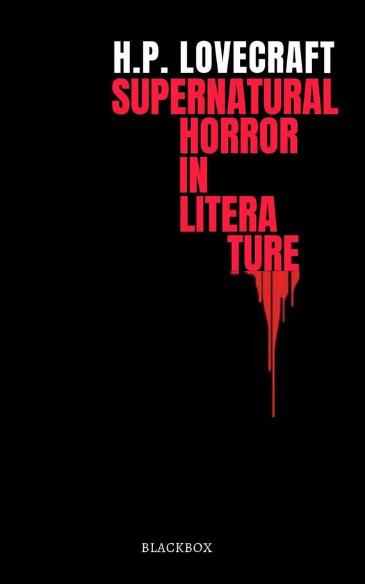 Supernatural Horror in Literature - cover