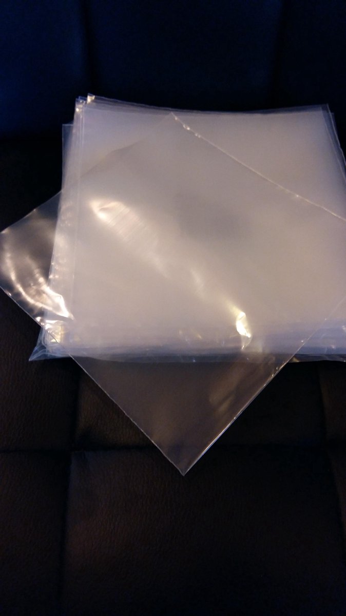 100 Stuks- 7 inch - single hoes-100 micron standaard kwaliteit