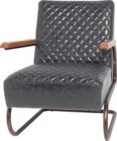 Lifestyle Home Collection - Edward Fauteuil - Donkergrijs