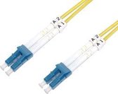 LOGON AL9LCLC02I Glasvezel kabel 2 m OS2 LC Geel