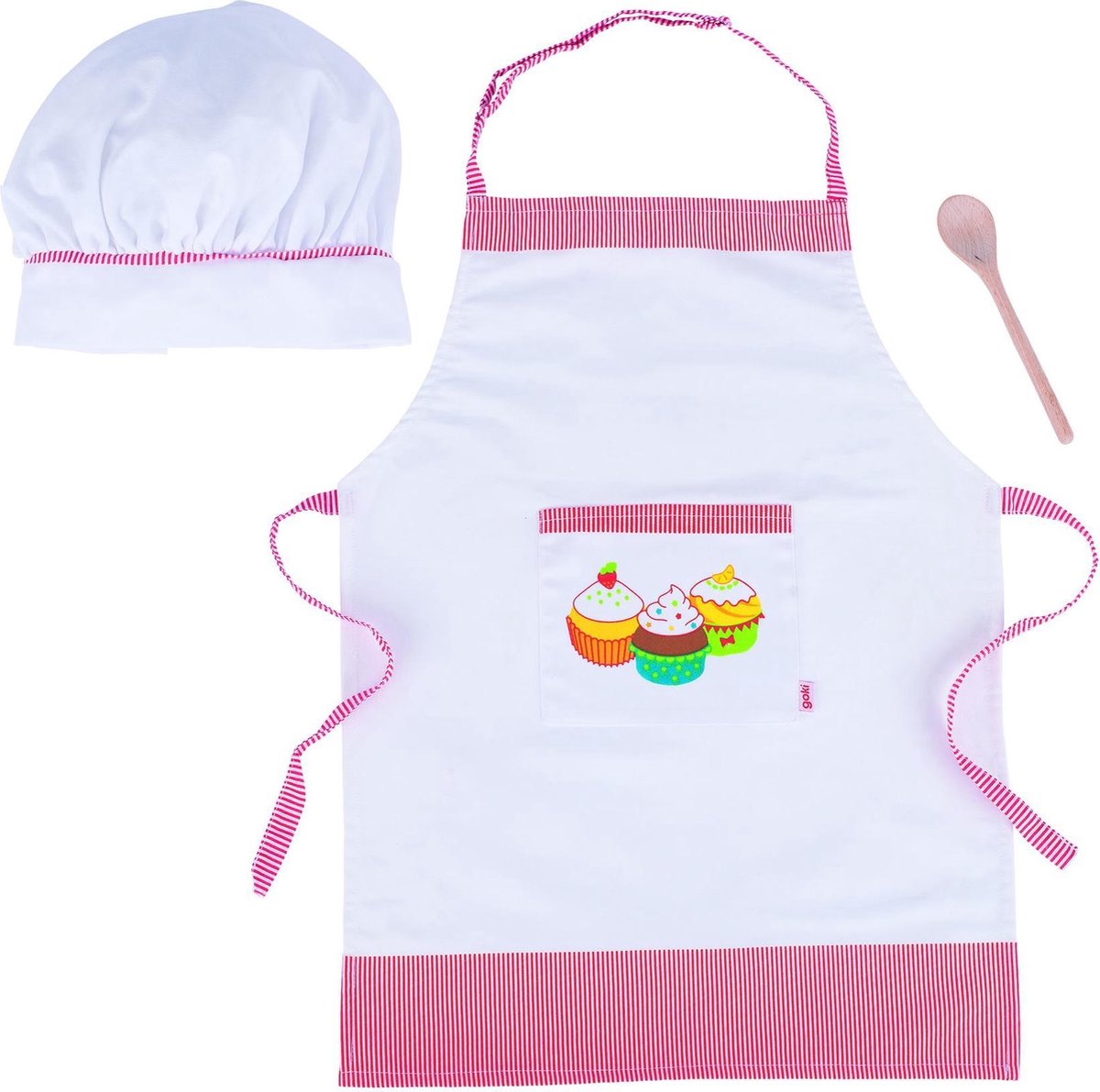 Ensemble de cuisinier enfant Hape avec tablier et toque