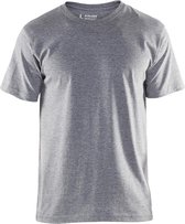 Blaklader T-shirt 5-pack 3325-1043 - Grijs Mêlee - XXL