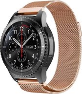 KELERINO. Milanees bandje geschikt voor Samsung Galaxy Watch (46mm)/Gear S3 - Rose Goud