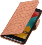 Roze Slang Booktype Samsung Galaxy A5 2016 Wallet Cover Cover
