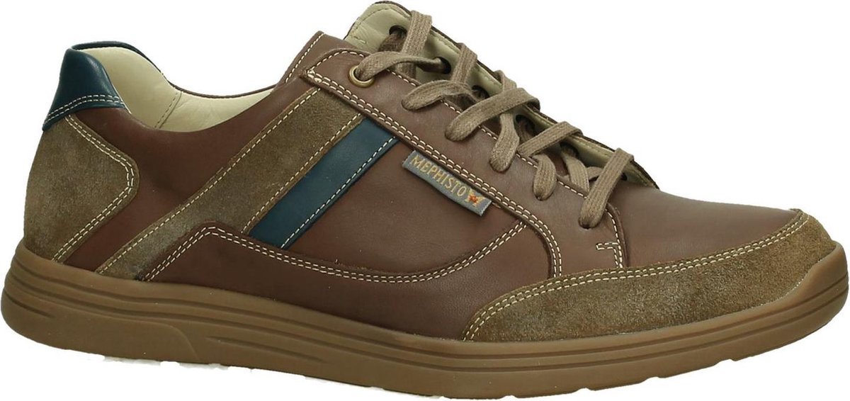 Mephisto Frank Washed Casual schoen veter Heren - Schoenen.nl
