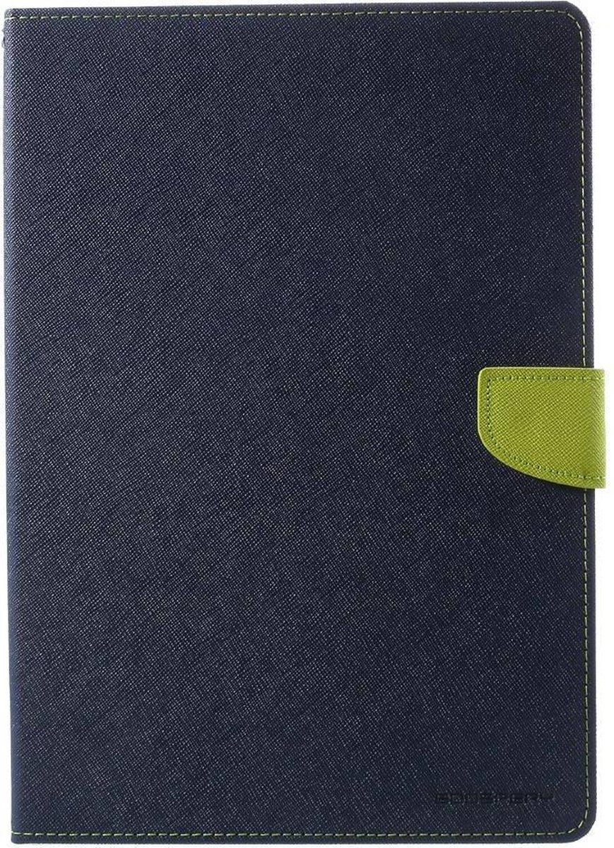 MERCURY GOOSPERY Leren portemonnee-hoesje met standaard voor iPad Pro 10.5 (2017) - Donker Blauw