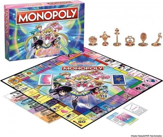 Afbeelding van het spel Monopoly Sailor Moon