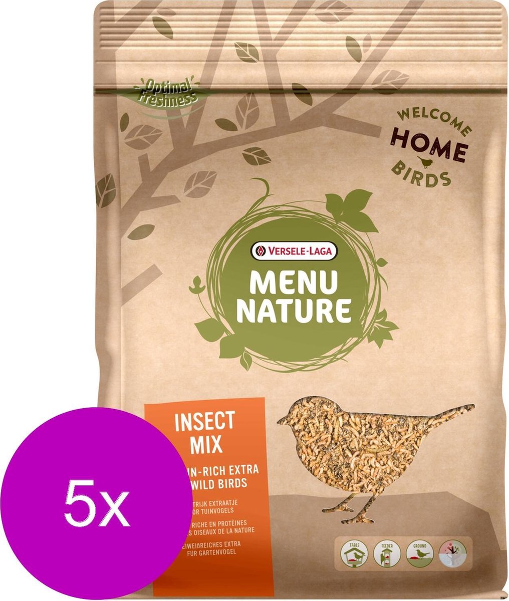 Versele-Laga Menu Nature Sonnenblumen Energy Mix – 11,5 Kg Energiereiches Vogelfutter