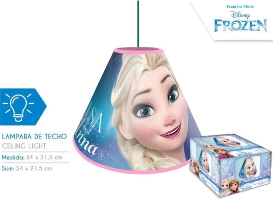 Betuttelen Raap bladeren op sjaal Hang Lamp Disney Frozen | bol.com