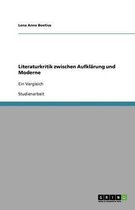 Literaturkritik zwischen Aufklarung und Moderne