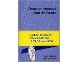 Over de drempel van de beurs