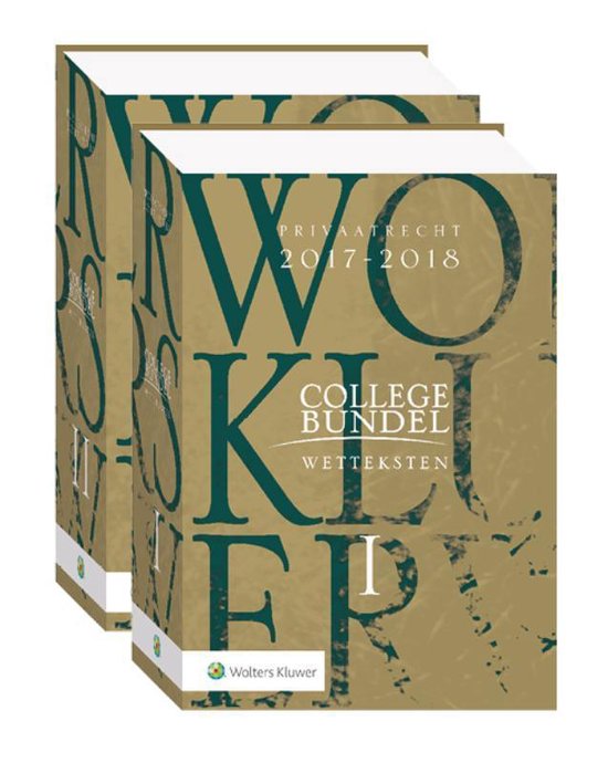 Wolters Kluwer Collegebundel 2017/2018 - Henk Kummeling | Respetofundacion.org