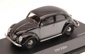Volkswagen Kafer Beetle 1950 Zwart / Grijs Schuco 1:43 Limited 1000 Pieces