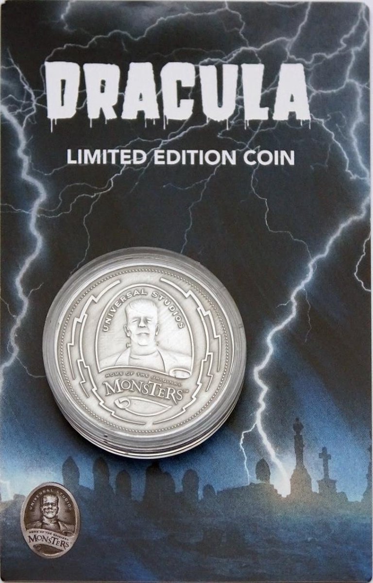 Dracula Frankenstein Universal Monsters Verzamelmunt