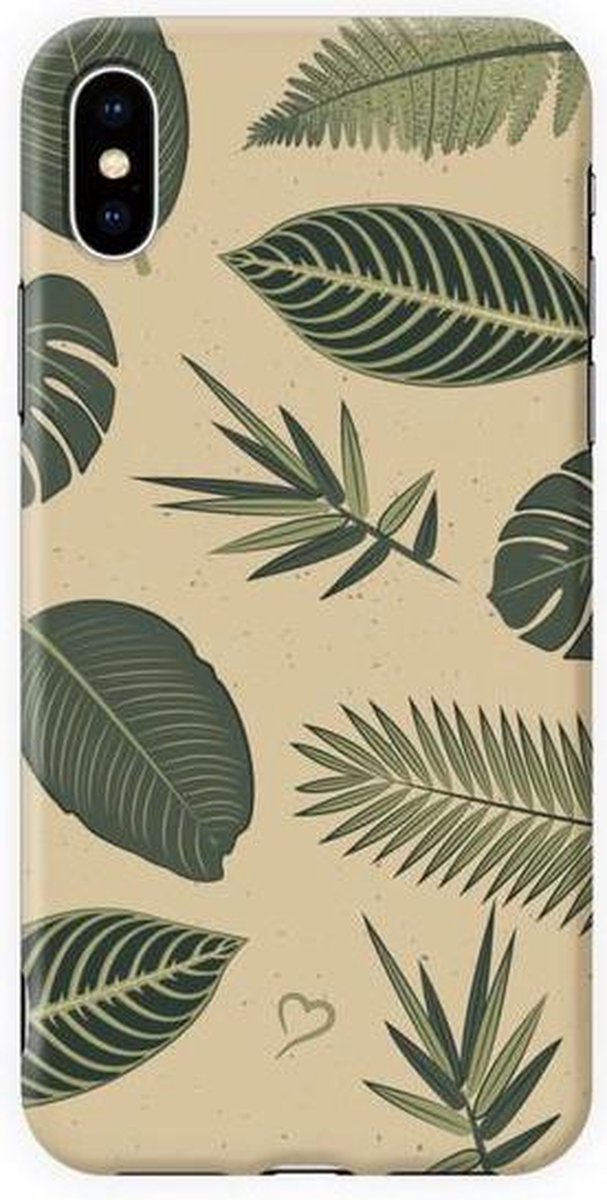 Fashionthings Be-leaf in yourself iPhone XS Max Hoesje / Cover - Eco-friendly - Softcase