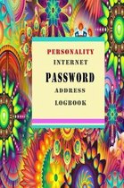 Personality Internet Password Address Log Book