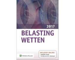 Omslag van Belastingwetten 2017