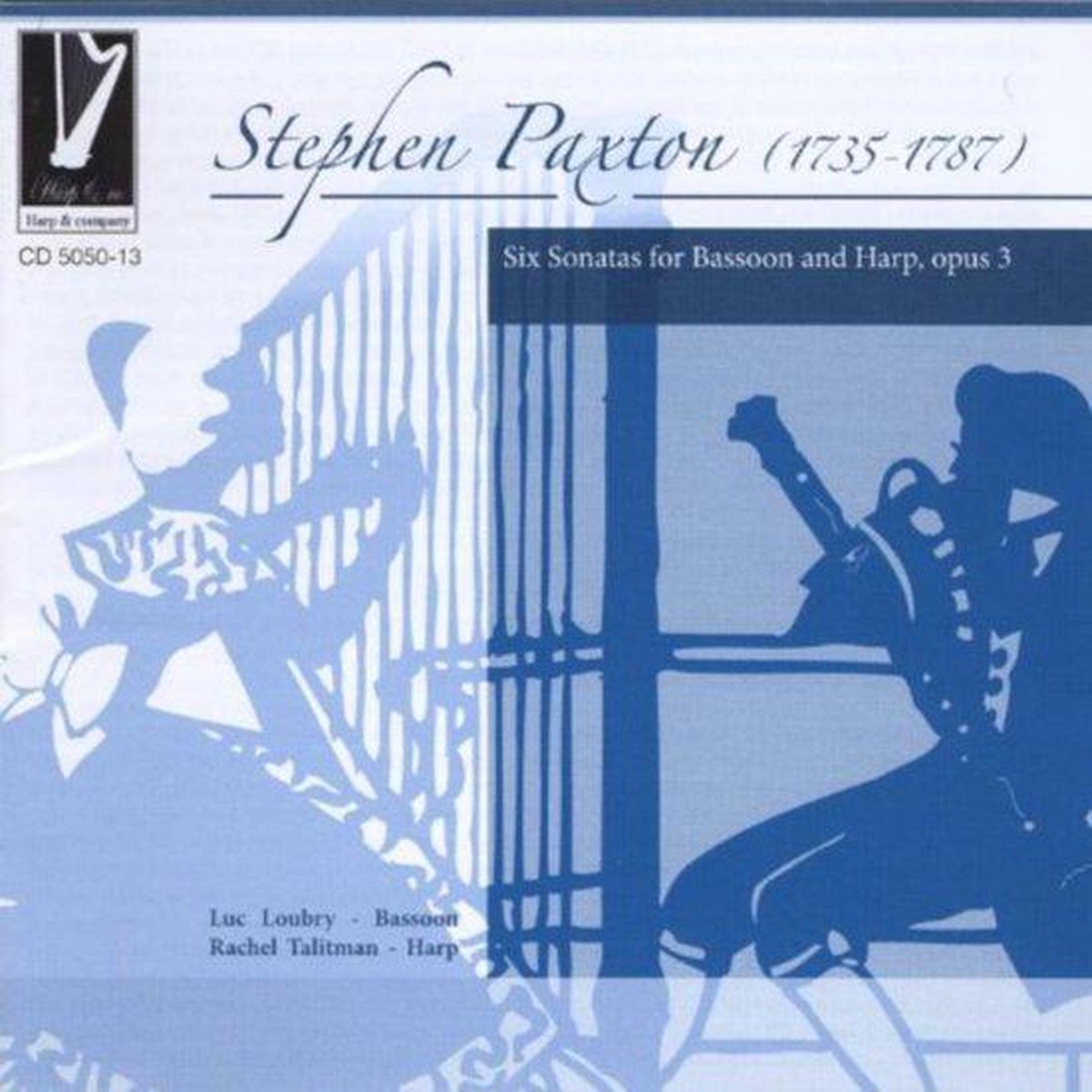 Six Sonatas For Bassoon And Harp Op.3/W/Luc Loubry, Rachel Talitman