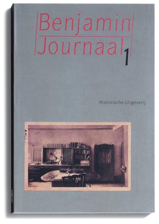 Cover van het boek 'Benjamin journaal / 1 / druk 1' van Walter Benjamin
