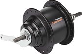 Shimano Nexus SG-C6001 Versnellingsnaaf met terugtraprem 8 versnellingen, zwart Uitvoering 36H