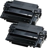 PlatinumSerie® 2 x toner XL black alternatief voor HP Q7551X