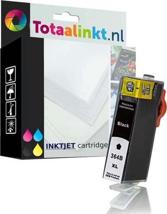Staat Kabelbaan vloeistof Inkt voor HP Photosmart 5520 | zwart | huismerk | bol.com