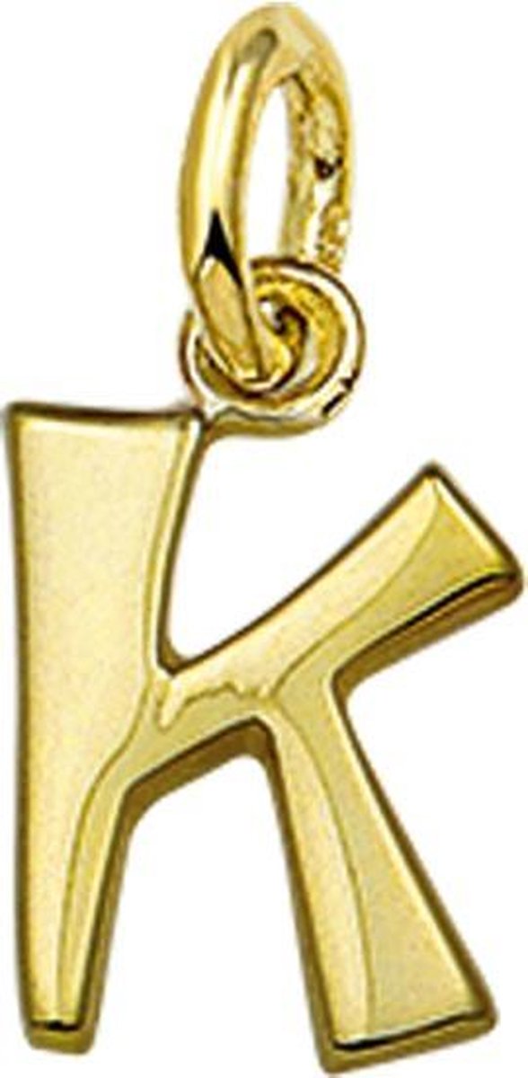 The Jewelry Collection Hanger Letter K - Goud