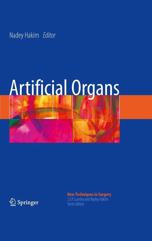 New Techniques in Surgery Series 4 - Artificial Organs - cover
